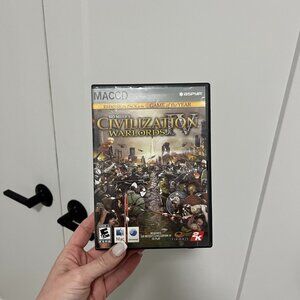 Civilization IV Warlords Mac DVD Video Game